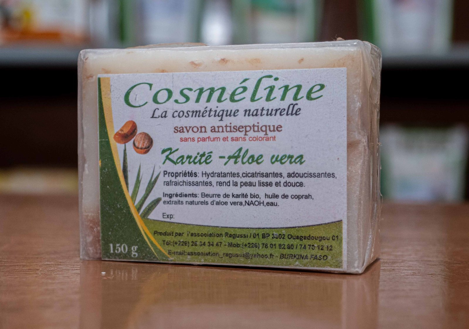 Savon antiseptique KARITÉ – ALOE VERA Savon antiseptique KARITÉ - ALOE VERA