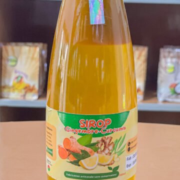 sirop Gingembre curcuma 1