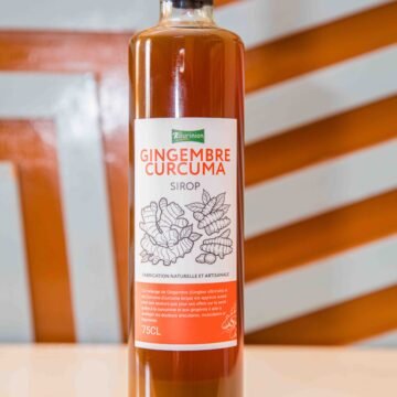 Sirop de Gingembre au Curcuma – 75 cl